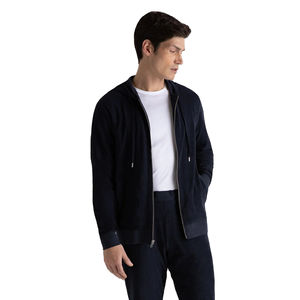 Sudadera con capucha y cremallera para hombre, Top polar de invierno con cremallera serigrafiada, talla XS, suministro térmico al por mayor - Product Image 2