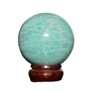 Vente en gros, meilleure qualité, Amazonite naturelle, cristal, agate, pierres précieuses, sphères, boule, cristaux, sphère de guérison, à vendre - Product Image 1