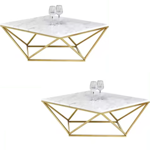 Modern Luxury Designs Coffee Table Living Room Furniture for Hotel Villa Apartment Office Direct Factory From Central Java - Product Image 4