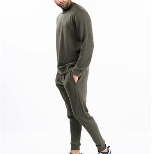 Ensemble de survêtement de sport personnalisé tendance pour homme, pantalon de jogging en molleton, sweat-shirts et pantalons de survêtement décontractés, survêtement de sport - Product Image 3