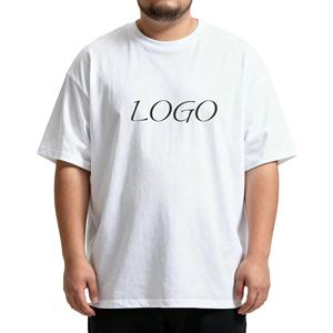 Camisetas de Manga Corta Personalizadas de Moda Urbana, 100% Algodón Interlock 240Gsm, Talla Grande, Verano, Alta Calidad, para Hombre - Product Image 2