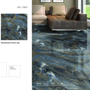 Carreaux de sol et de mur en porcelaine brillante 1200x1200, carreaux de luxe contemporains - Product Image 1