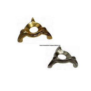 Vente en gros Petit présentoir à oeufs en métal fait à la main Présentoirs de sphères Boules de cristal Oeuf Minéraux Pierre - Product Image 4