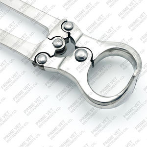 Prime vet's Premium Quality 14 "Abrazadera de castración de acero inoxidable | Alicates Burdizzo de 35 cm Herramienta de castración de ganado veterinario. - Product Image 4