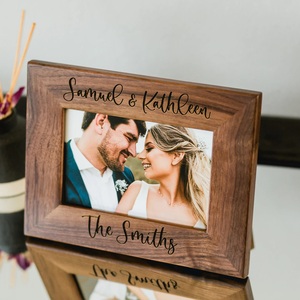 Custom Engraved Photo Frame High Quality Personalized Wooden Frame Resin Crafts - Product Image 3