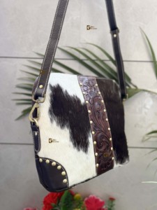 Bolso de cuero de piel de vaca tallado a mano bolso de nuevo diseño bolsos bohemios de gran tamaño bolsos superventas para mujer - Product Image 2