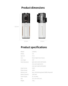 การส่งสัญญาณ WIFI ในตัวเพื่อการแชร์วิดีโอ LX2การถ่ายทอดสดที่ง่ายดาย - Product Image 6