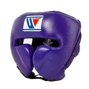 Protection faciale intégrale respirante en cuir de haute qualité ROCKHINT pour l'entraînement au kickboxing, vente en gros à bas prix, adultes, hommes - Product Image 1