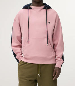 Sudadera con capucha de diseñador unisex Tejido suave Ropa urbana de doble tono con cordones ajustables para la comodidad diaria y el estilo callejero moderno - Product Image 3