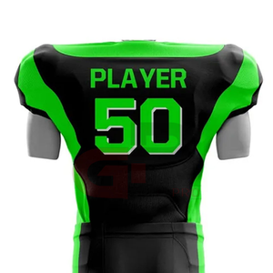 Ropa deportiva, uniforme de fútbol americano de color personalizado, uniforme de fútbol americano hecho a medida de secado rápido - Product Image 5