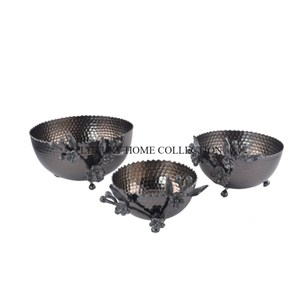 Cuencos de vidrio rústico-chic con texturas únicas forjadas a mano y acabados de inspiración antigua ideales para comidas estilo granja - Product Image 6