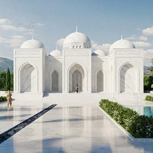 Marbre naturel de qualité supérieure, motifs islamiques pour l'intérieur/l'extérieur des mosquées, design moderne, sculpté à la main, résistant aux intempéries, HAYAT INDUSTRIES - Product Image 3