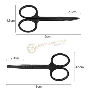 กรรไกรเล็มขนตาแบบใบมีดตรงอุปกรณ์เสริมความงามทำจากสแตนเลส - Product Image 3