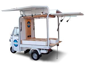 รถลากรถลากไฟฟ้าพร้อมบาร์กาแฟแบบเคลื่อนที่ได้ - Product Image 4