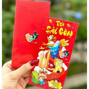 Joyeux Nouvel An Lunaire Enveloppes D'argent Chanceux Cadeau Argent Chanceux - Product Image 1