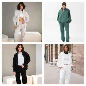 Hiver Solide Loungewear Set Zip Sweatshirt Joggers Hommes Casual Deux-Pièces Streetwear Tracksuit Hoodie Pants 100% Cotton - Product Image 4