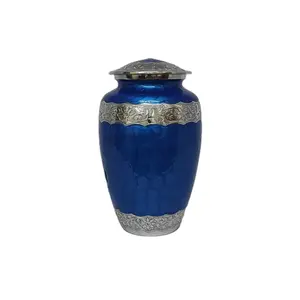 Urna de Cremación de Metal de Calidad Duradera, Urna Funeraria de Aluminio para Adultos, Urna para Cenizas Humanas, Diseño Clásico, Suministros - Product Image 3