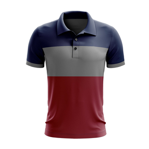 Polos de algodón sublimado de último diseño al por mayor, camisas polo de talla grande para hombres, camisetas polo sublimadas personalizadas, jersey de manga corta - Product Image 2