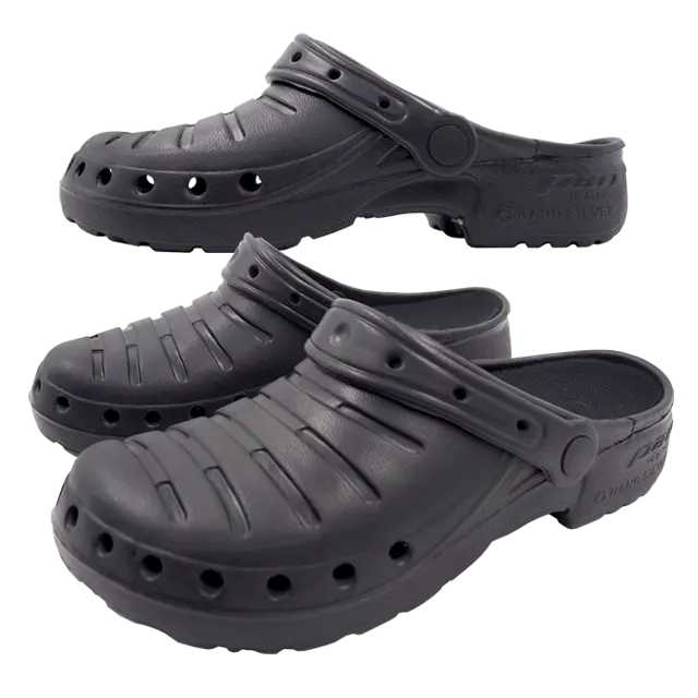 Scarpe di zoccoli Unisex: antiscivolo, protezione dell'elettricità statica, scarpe chirurgiche antibatteriche, pantofole da infermiera, scarpe da laboratorio.