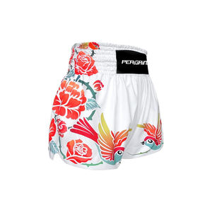 Design personnalisé de qualité supérieure Short de Muay Thaï grande taille Short de boxe de gymnastique MMA de haute qualité avec logo personnalisé pour hommes - Product Image 3