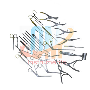 Nouvel ensemble professionnel de 28 instruments de septoplastie de haute qualité avec cassette de stérilisation, instruments ORL certifiés CE |   OMI - Product Image 6
