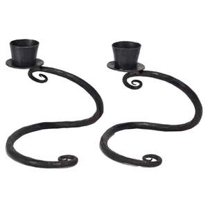 Hot Selling Iron <b>Candle</b> <b>Holders</b> in <b>Black</b> Decorative <b>Candle</b> <b>Holder</b> <b>Candle</b> <b>Holder</b> Handmade High Quality - Product Image 3
