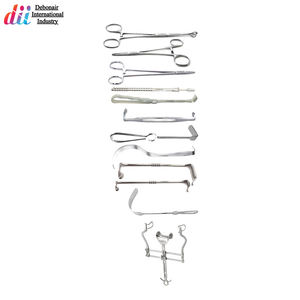 สินค้ามาใหม่ ชุดเครื่องมือผ่าตัดทั่วไป 38 ชิ้น ทำจากสแตนเลส ใช้ด้วยมือ โดย Debonairii - Product Image 4