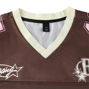 Camiseta Deportiva Retro de Malla con Estampado por Sublimación, Secado Rápido, Personalizada con Nombre y Número del Equipo, Corte Holgado - Product Image 3