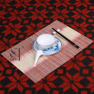 Mantel Individual de algas marinas naturales tejidas a mano de alta calidad para mesa de comedor, mantel ecológico resistente al calor hecho en Vietnam - Product Image 4