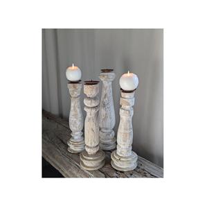 แท่นวางเทียนทำจากไม้เนื้อแข็งที่เป็นมิตรต่อสิ่งแวดล้อมสำหรับตกแต่งบ้านดีไซน์หรูหราและใช้ในเทศกาลคริสต์มาส - Product Image 4