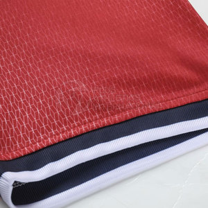 Ensemble maillot et short de football avec panneaux en maille respirante pour les matchs d'été Uniforme de football athlétique - Product Image 5