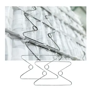 Top Quality Butterfly M Shaped Mattress Edge Support Spring Features with Anti Rust For Innerspring Units