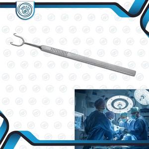 DADDY D PRO 5 3/8 \ "Retractor de gancho de botella de acero inoxidable 12mm Instrumentos quirúrgicos de dos puntas para operaciones de blefaroplastia - Product Image 2