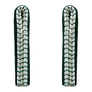 Patrones de trébol de Marruecos sobre fieltro negro, RANKS DE BRIGADIER, ORO, 3 CAPAS, VESTIMENTA CEREMONIAL, CORDONES DE HOMBRO PERSONALIZABLES - Product Image 2