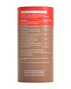 Mezcla Nutricional Herbal Diaria con Berberina HCL, Canela de Ceilán y Cromo para Adultos, Fórmula de Liberación Prolongada - Product Image 2