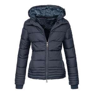 2022 dernière conception de qualité supérieure couleur personnalisée taille femmes longue doudoune 100% cuir tricoté ODM tissu traité - Product Image 3