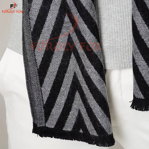 ผ้าพันคอฤดูหนาวสไตล์ยุโรปดีไซน์ใหม่สุดหรูสำหรับผู้ชาย - Product Image 5