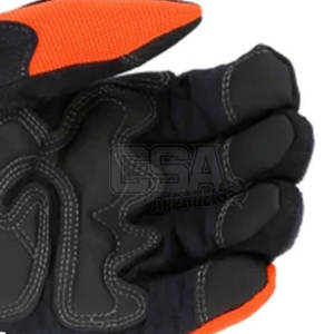 Gants de mécanicien en bon matériau de marque privée Gants de mécanicien en cuir personnalisés avec votre propre conception - Product Image 6