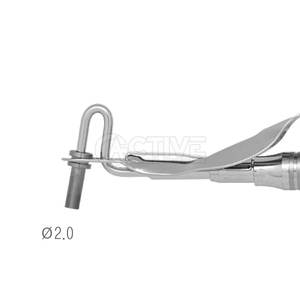 Instrumentos de restauración quirúrgica dental Portador de amalgama de acero inoxidable CE Portador de amalgama de doble extremo dental de acero inoxidable - Product Image 4