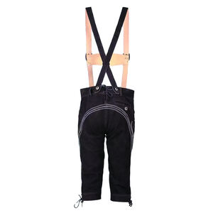 Short en cuir bavarois OEM 100% Daim Lederhosen pour hommes Costume brun traditionnel Oktoberfest - Product Image 6