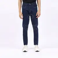Pantalon jean sans couture en coton et Polyester pour homme, vêtement tendance, vente en gros