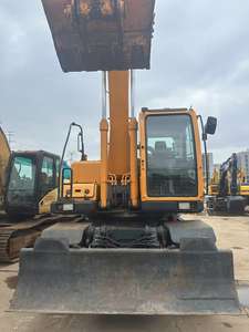 รถตักดินระบบไฮดรอลิกตีนตะขาบ-ชนิด210w-9ฮุนได12ตันประกอบด้วยเครื่องยนต์มอเตอร์เกียร์ส่วนประกอบหลักที่ใช้จากเกาหลี - Product Image 5