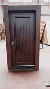 ABSDOOR DARIA Porte intérieure en acier de haute sécurité Entrée élégante et économique pour villa hôtel Isolation thermique et phonique appartements - Product Image 4