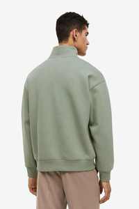 เสื้อสเวตเตอร์มีฮู้ดแบบมีซิปสำหรับผู้ชายเสื้อสเวตเชิ้ตแบบมีฮู้ดคอเสื้อมีซิปขนาด14คอ - Product Image 4