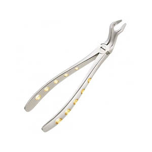 Alicates de dientes quirúrgicos de acero inoxidable alemán con patrón inglés, Dental No.69 fórceps de extracción, potencia Manual - Product Image 5