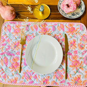 Napperons en coton de luxe personnalisés pour la salle à manger Napperons résistants à la chaleur avec logo personnalisé - Product Image 2