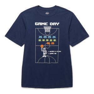 Camiseta de Manga Corta con Cuello Alto de Algodón Premium, Costuras Duraderas, Tacto Suave, Colores Vibrantes, Corte Vintage, Tela de Algodón - Product Image 1