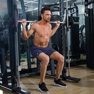 Breathable Workout <b>Shorts</b> for <b>Men</b> with Drawstring Waist Moisture-Wicking Fabric for Fitness Running and Casual Use - Product Image 6