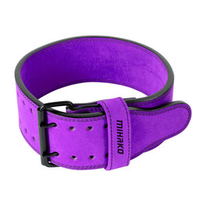 สไตล์ใหม่ cowhide GYM เข็มขัดยกน้ําหนักอุปกรณ์เสริมเข็มขัดยกน้ําหนักกลับสนับสนุนการป้องกัน - Product Image 5