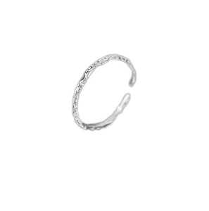 Anillo fino de perlas de agua de mar personalizado con anillo de piedra de circón en plata 925 estilo clásico de moda - Product Image 1